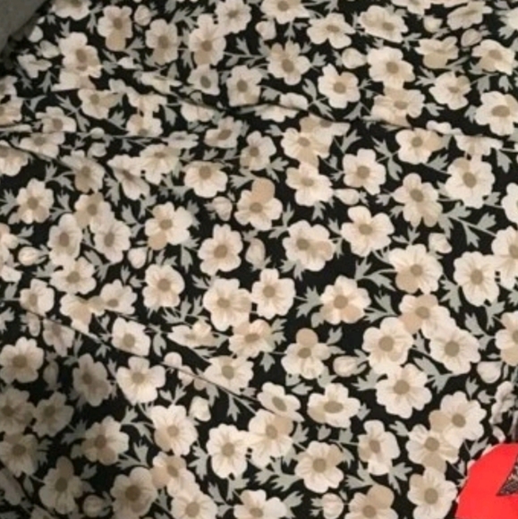 Allover Floral One Shoulder A-line Dress - Picture 11 of 11